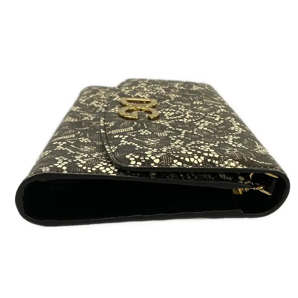 Dolce & Gabbana DOLCE&GABBANA Other Style Wallet Black Cream